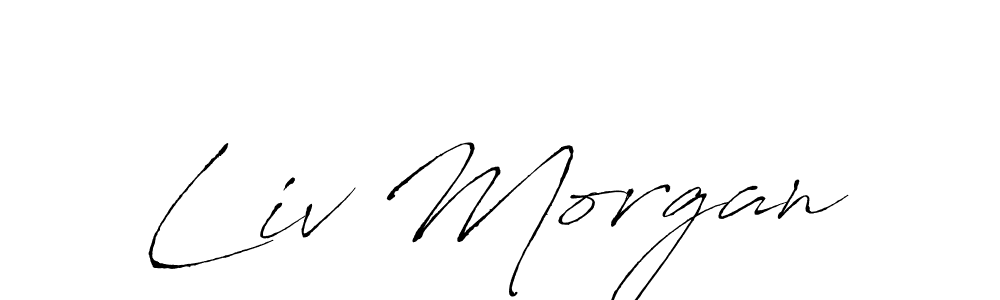 How to make Liv Morgan signature? Antro_Vectra is a professional autograph style. Create handwritten signature for Liv Morgan name. Liv Morgan signature style 6 images and pictures png