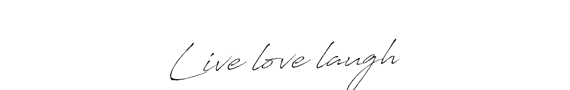 How to make Live•love•laugh signature? Antro_Vectra is a professional autograph style. Create handwritten signature for Live•love•laugh name. Live•love•laugh signature style 6 images and pictures png