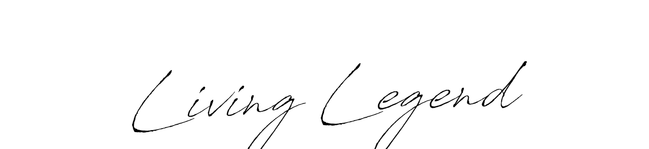 Antro_Vectra is a professional signature style that is perfect for those who want to add a touch of class to their signature. It is also a great choice for those who want to make their signature more unique. Get Living Legend name to fancy signature for free. Living Legend signature style 6 images and pictures png