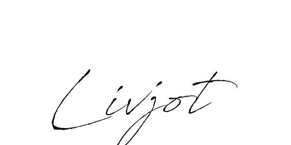 Once you've used our free online signature maker to create your best signature Antro_Vectra style, it's time to enjoy all of the benefits that Livjot name signing documents. Livjot signature style 6 images and pictures png