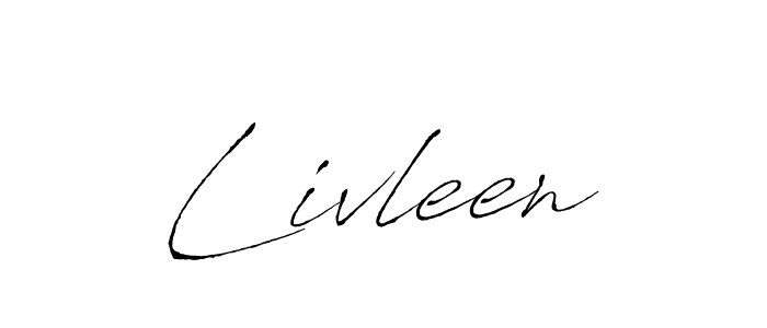 How to make Livleen signature? Antro_Vectra is a professional autograph style. Create handwritten signature for Livleen name. Livleen signature style 6 images and pictures png