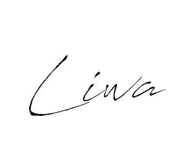 How to make Liwa signature? Antro_Vectra is a professional autograph style. Create handwritten signature for Liwa name. Liwa signature style 6 images and pictures png