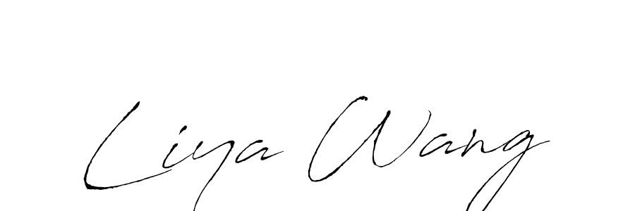 Here are the top 10 professional signature styles for the name Liya Wang. These are the best autograph styles you can use for your name. Liya Wang signature style 6 images and pictures png