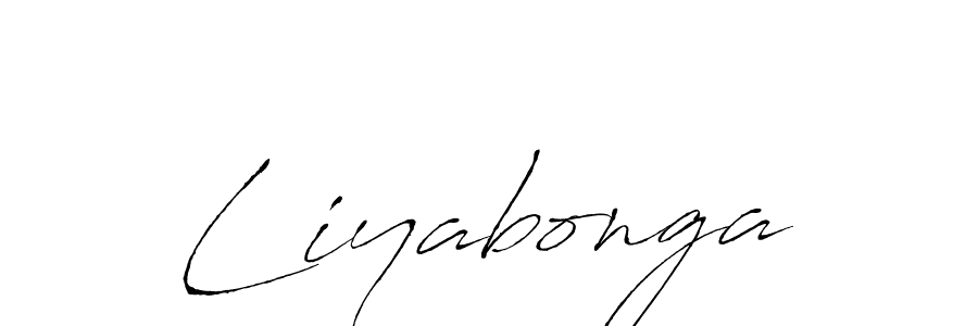 Create a beautiful signature design for name Liyabonga. With this signature (Antro_Vectra) fonts, you can make a handwritten signature for free. Liyabonga signature style 6 images and pictures png