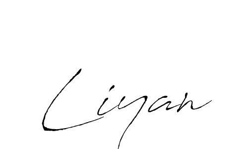 Also we have Liyan name is the best signature style. Create professional handwritten signature collection using Antro_Vectra autograph style. Liyan signature style 6 images and pictures png