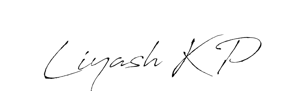 if you are searching for the best signature style for your name Liyash K P. so please give up your signature search. here we have designed multiple signature styles  using Antro_Vectra. Liyash K P signature style 6 images and pictures png