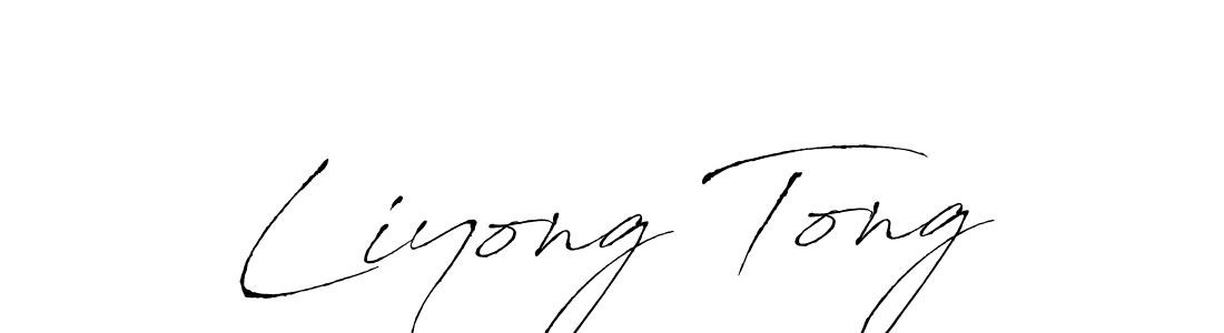 Antro_Vectra is a professional signature style that is perfect for those who want to add a touch of class to their signature. It is also a great choice for those who want to make their signature more unique. Get Liyong Tong name to fancy signature for free. Liyong Tong signature style 6 images and pictures png