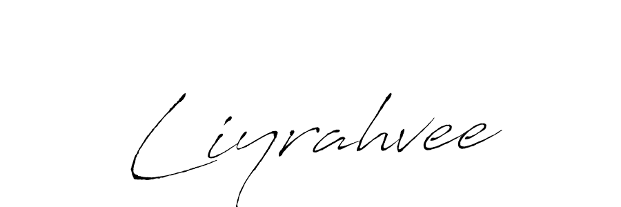 How to Draw Liyrahvee signature style? Antro_Vectra is a latest design signature styles for name Liyrahvee. Liyrahvee signature style 6 images and pictures png