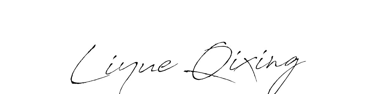 Use a signature maker to create a handwritten signature online. With this signature software, you can design (Antro_Vectra) your own signature for name Liyue Qixing. Liyue Qixing signature style 6 images and pictures png