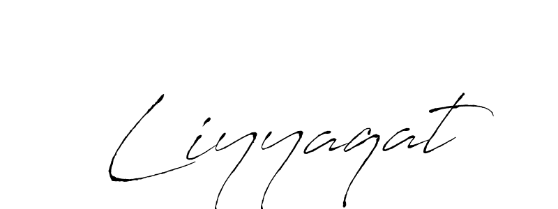 You should practise on your own different ways (Antro_Vectra) to write your name (Liyyaqat) in signature. don't let someone else do it for you. Liyyaqat signature style 6 images and pictures png
