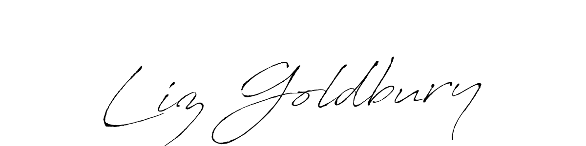 if you are searching for the best signature style for your name Liz Goldbury. so please give up your signature search. here we have designed multiple signature styles  using Antro_Vectra. Liz Goldbury signature style 6 images and pictures png