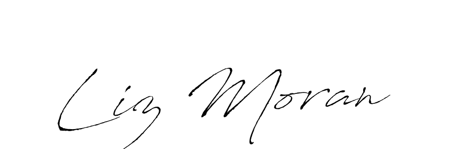 It looks lik you need a new signature style for name Liz Moran. Design unique handwritten (Antro_Vectra) signature with our free signature maker in just a few clicks. Liz Moran signature style 6 images and pictures png