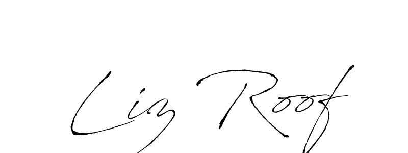 Antro_Vectra is a professional signature style that is perfect for those who want to add a touch of class to their signature. It is also a great choice for those who want to make their signature more unique. Get Liz Roof name to fancy signature for free. Liz Roof signature style 6 images and pictures png