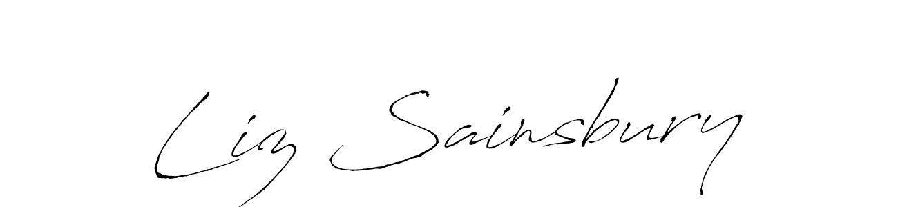 This is the best signature style for the Liz Sainsbury name. Also you like these signature font (Antro_Vectra). Mix name signature. Liz Sainsbury signature style 6 images and pictures png