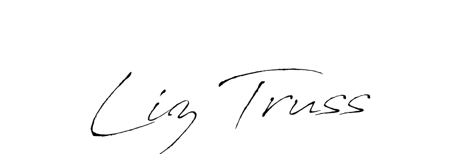 Use a signature maker to create a handwritten signature online. With this signature software, you can design (Antro_Vectra) your own signature for name Liz Truss. Liz Truss signature style 6 images and pictures png