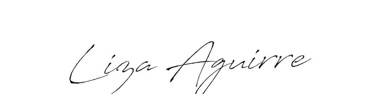 Similarly Antro_Vectra is the best handwritten signature design. Signature creator online .You can use it as an online autograph creator for name Liza Aguirre. Liza Aguirre signature style 6 images and pictures png