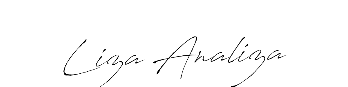 Best and Professional Signature Style for Liza Analiza. Antro_Vectra Best Signature Style Collection. Liza Analiza signature style 6 images and pictures png