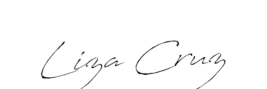 The best way (Antro_Vectra) to make a short signature is to pick only two or three words in your name. The name Liza Cruz include a total of six letters. For converting this name. Liza Cruz signature style 6 images and pictures png