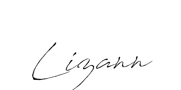 Antro_Vectra is a professional signature style that is perfect for those who want to add a touch of class to their signature. It is also a great choice for those who want to make their signature more unique. Get Lizann name to fancy signature for free. Lizann signature style 6 images and pictures png