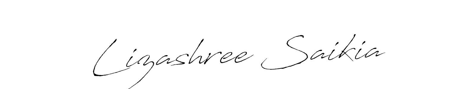 Antro_Vectra is a professional signature style that is perfect for those who want to add a touch of class to their signature. It is also a great choice for those who want to make their signature more unique. Get Lizashree Saikia name to fancy signature for free. Lizashree Saikia signature style 6 images and pictures png