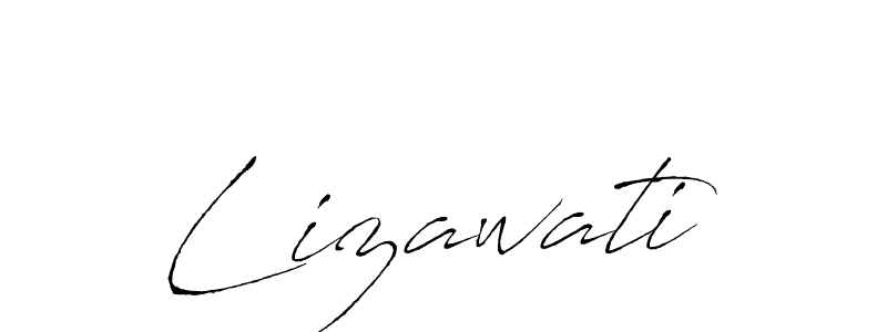 The best way (Antro_Vectra) to make a short signature is to pick only two or three words in your name. The name Lizawati include a total of six letters. For converting this name. Lizawati signature style 6 images and pictures png