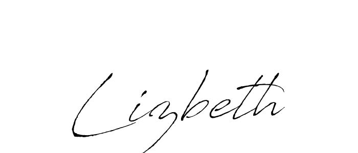 Once you've used our free online signature maker to create your best signature Antro_Vectra style, it's time to enjoy all of the benefits that Lizbeth name signing documents. Lizbeth signature style 6 images and pictures png