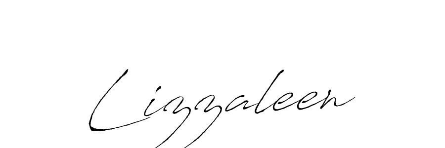 How to make Lizzaleen signature? Antro_Vectra is a professional autograph style. Create handwritten signature for Lizzaleen name. Lizzaleen signature style 6 images and pictures png