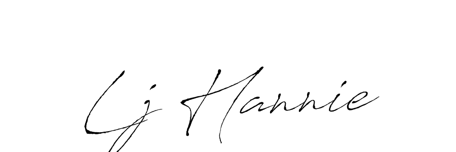 How to make Lj Hannie signature? Antro_Vectra is a professional autograph style. Create handwritten signature for Lj Hannie name. Lj Hannie signature style 6 images and pictures png