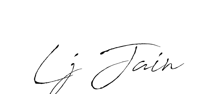 Also we have Lj Jain name is the best signature style. Create professional handwritten signature collection using Antro_Vectra autograph style. Lj Jain signature style 6 images and pictures png