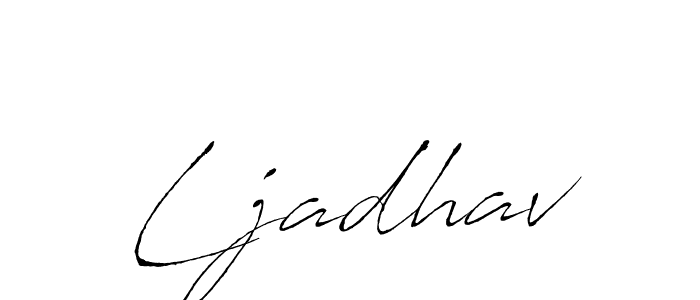 Antro_Vectra is a professional signature style that is perfect for those who want to add a touch of class to their signature. It is also a great choice for those who want to make their signature more unique. Get Ljadhav name to fancy signature for free. Ljadhav signature style 6 images and pictures png