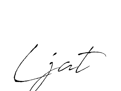 Once you've used our free online signature maker to create your best signature Antro_Vectra style, it's time to enjoy all of the benefits that Ljat name signing documents. Ljat signature style 6 images and pictures png