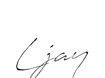 You should practise on your own different ways (Antro_Vectra) to write your name (Ljay) in signature. don't let someone else do it for you. Ljay signature style 6 images and pictures png