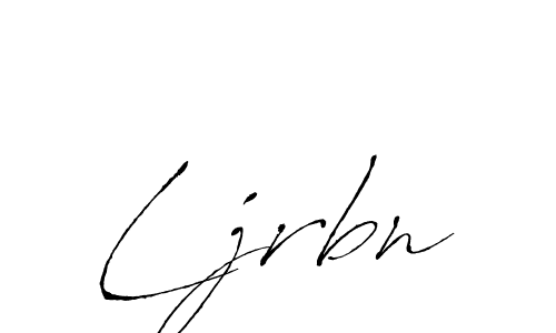 Use a signature maker to create a handwritten signature online. With this signature software, you can design (Antro_Vectra) your own signature for name Ljrbn. Ljrbn signature style 6 images and pictures png