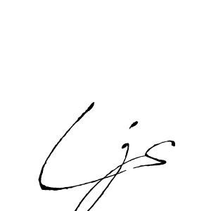 Make a beautiful signature design for name Ljs. With this signature (Antro_Vectra) style, you can create a handwritten signature for free. Ljs signature style 6 images and pictures png