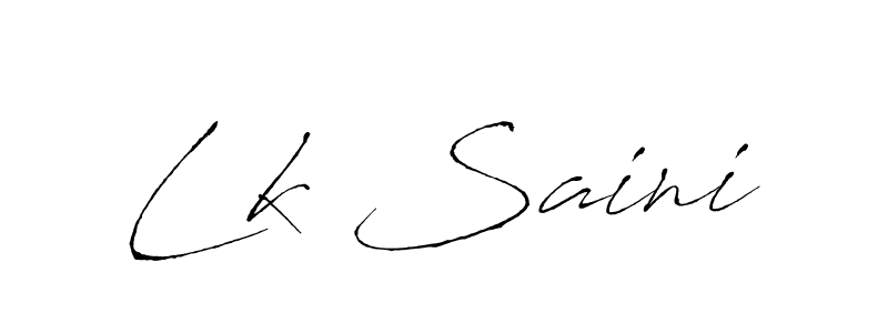 Check out images of Autograph of Lk Saini name. Actor Lk Saini Signature Style. Antro_Vectra is a professional sign style online. Lk Saini signature style 6 images and pictures png