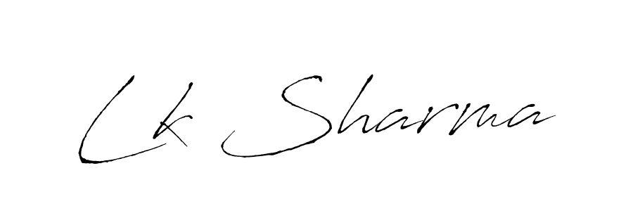 Also You can easily find your signature by using the search form. We will create Lk Sharma name handwritten signature images for you free of cost using Antro_Vectra sign style. Lk Sharma signature style 6 images and pictures png