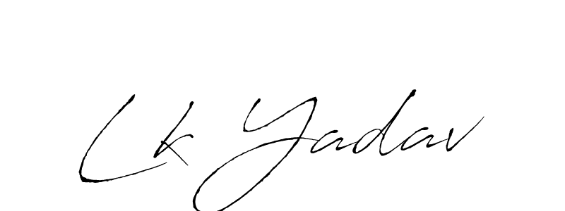 How to Draw Lk Yadav signature style? Antro_Vectra is a latest design signature styles for name Lk Yadav. Lk Yadav signature style 6 images and pictures png