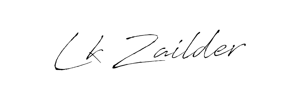 Make a beautiful signature design for name Lk Zailder. Use this online signature maker to create a handwritten signature for free. Lk Zailder signature style 6 images and pictures png