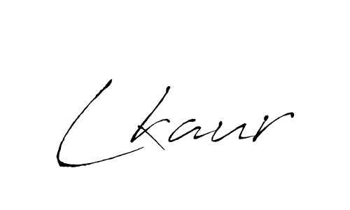 How to make Lkaur name signature. Use Antro_Vectra style for creating short signs online. This is the latest handwritten sign. Lkaur signature style 6 images and pictures png