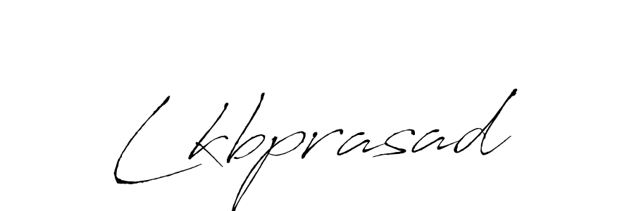 Design your own signature with our free online signature maker. With this signature software, you can create a handwritten (Antro_Vectra) signature for name Lkbprasad. Lkbprasad signature style 6 images and pictures png