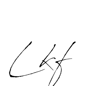 Use a signature maker to create a handwritten signature online. With this signature software, you can design (Antro_Vectra) your own signature for name Lkf. Lkf signature style 6 images and pictures png