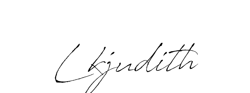 Use a signature maker to create a handwritten signature online. With this signature software, you can design (Antro_Vectra) your own signature for name Lkjudith. Lkjudith signature style 6 images and pictures png