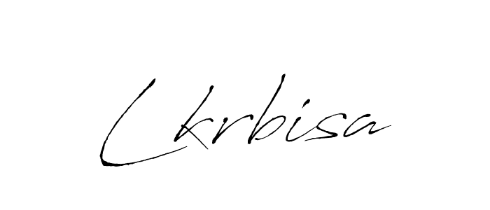 How to make Lkrbisa signature? Antro_Vectra is a professional autograph style. Create handwritten signature for Lkrbisa name. Lkrbisa signature style 6 images and pictures png