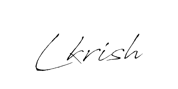 if you are searching for the best signature style for your name Lkrish. so please give up your signature search. here we have designed multiple signature styles  using Antro_Vectra. Lkrish signature style 6 images and pictures png
