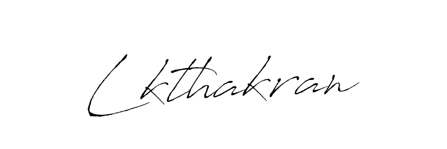 How to make Lkthakran signature? Antro_Vectra is a professional autograph style. Create handwritten signature for Lkthakran name. Lkthakran signature style 6 images and pictures png