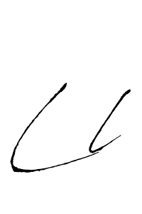 Similarly Antro_Vectra is the best handwritten signature design. Signature creator online .You can use it as an online autograph creator for name Ll. Ll signature style 6 images and pictures png