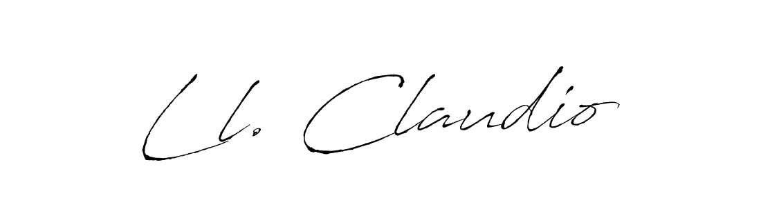 It looks lik you need a new signature style for name Ll. Claudio. Design unique handwritten (Antro_Vectra) signature with our free signature maker in just a few clicks. Ll. Claudio signature style 6 images and pictures png