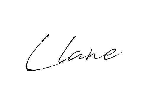 How to make Llane name signature. Use Antro_Vectra style for creating short signs online. This is the latest handwritten sign. Llane signature style 6 images and pictures png