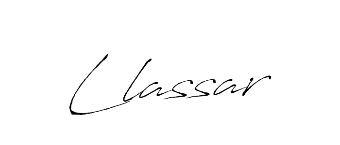 Also we have Llassar name is the best signature style. Create professional handwritten signature collection using Antro_Vectra autograph style. Llassar signature style 6 images and pictures png