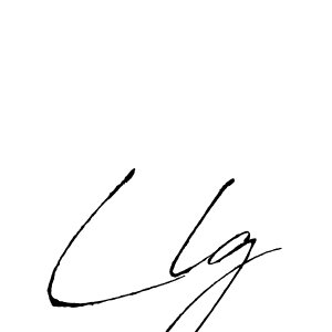 Llg stylish signature style. Best Handwritten Sign (Antro_Vectra) for my name. Handwritten Signature Collection Ideas for my name Llg. Llg signature style 6 images and pictures png